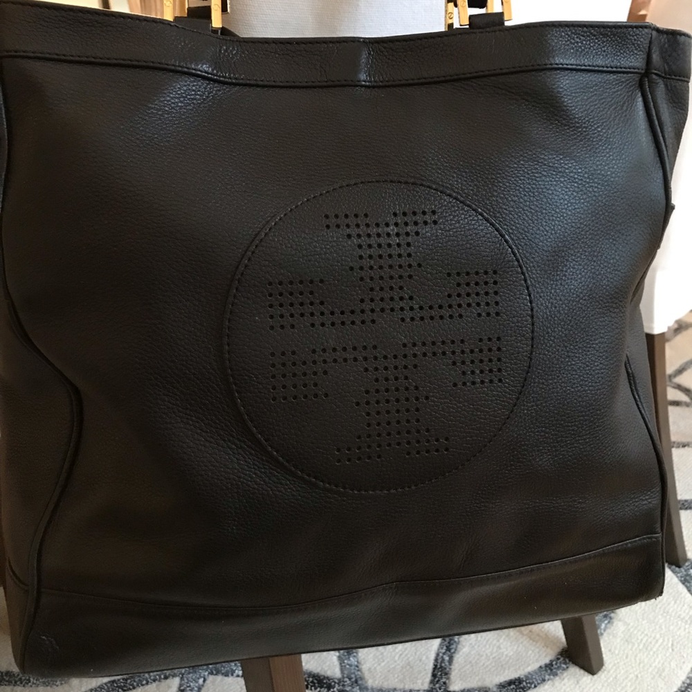 Tory Burch leather “Ella” tote